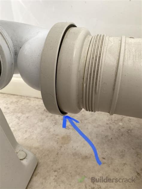 leaking toilet waste pipe|Plumbers mait used in Toilet waste 